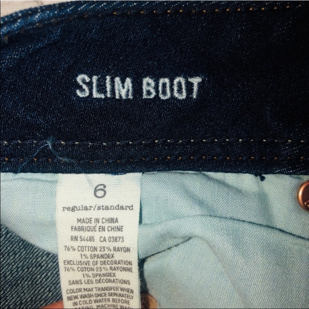 american eagle size 6 boot cut